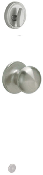 Schlage J Series JH59STR619 Door Knob, Satin Nickel [SKU: ORG3075157]
