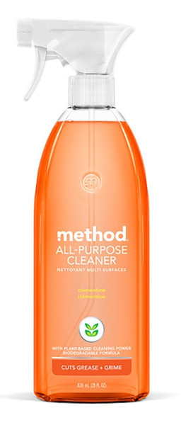 method 01164 Cleaner, 28 oz Aerosol Can, Liquid, Clementine [SKU: ORG2213460]
