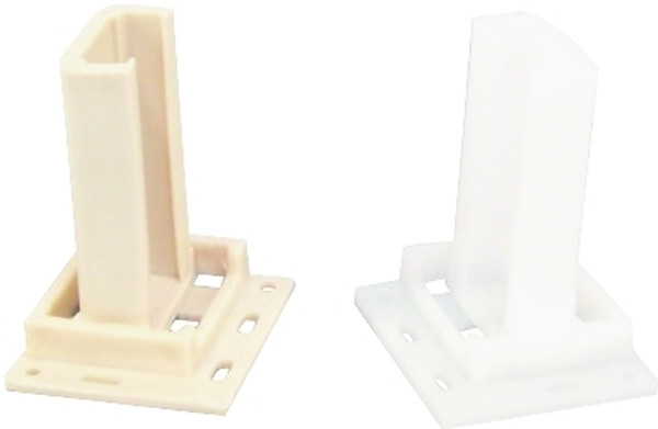 US Hardware WP-9871C Drawer Socket, Plastic, Beige/White [SKU: ORG6445225]