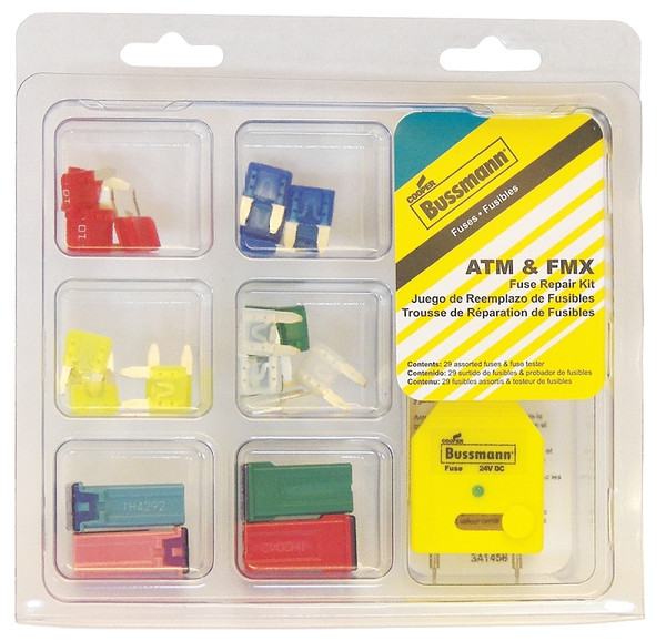 Bussmann ATM-FMX-EK Fuse Kit, 32 VDC, 1 kA Interrupt [SKU: ORG7116486]