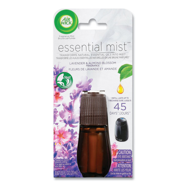 Essential Mist Refill, Lavender and Almond Blossom, 0.67 oz Bottle [SKU: RAC98552EA]