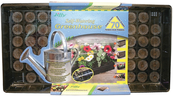 Jiffy T70H Seed Starting Kit, Black [SKU: ORG3913019]