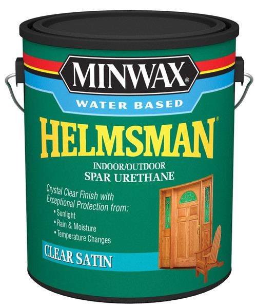 Minwax Helmsman 710520000 Spar Urethane Paint, Liquid, Crystal Clear, 1 gal, Can [SKU: ORG2028793]