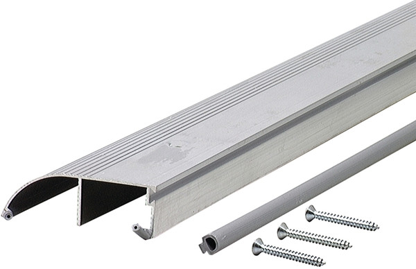 M-D TH153 69694 Bumper Threshold, 36 in L, 4 in W, Aluminum, Mill [SKU: ORG5816293]
