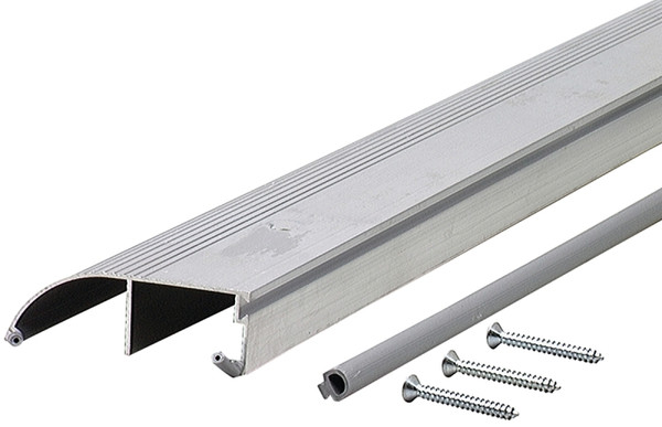 M-D TH153 69698 Bumper Threshold, 72 in L, 4 in W, Aluminum, Mill [SKU: ORG3593753]