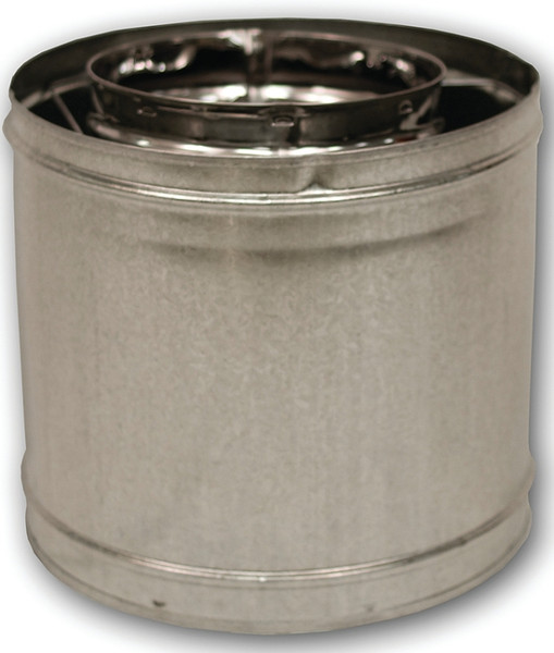 FMI 12S-8DM Chimney Support Pipe, 12 in L, Stainless Steel, Galvanized [SKU: ORG4316915]