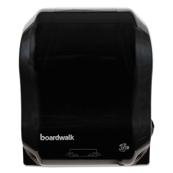 Hands Free Mechanical Towel Dispenser, 13.25 x 10.25 x 16.25, Black [SKU: BWK1501]