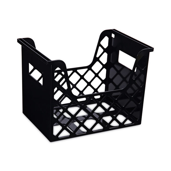 Recycled Extra Capacity Desktop File Holder, Letter Size, 8.5" Long, Black [SKU: UNV08123]