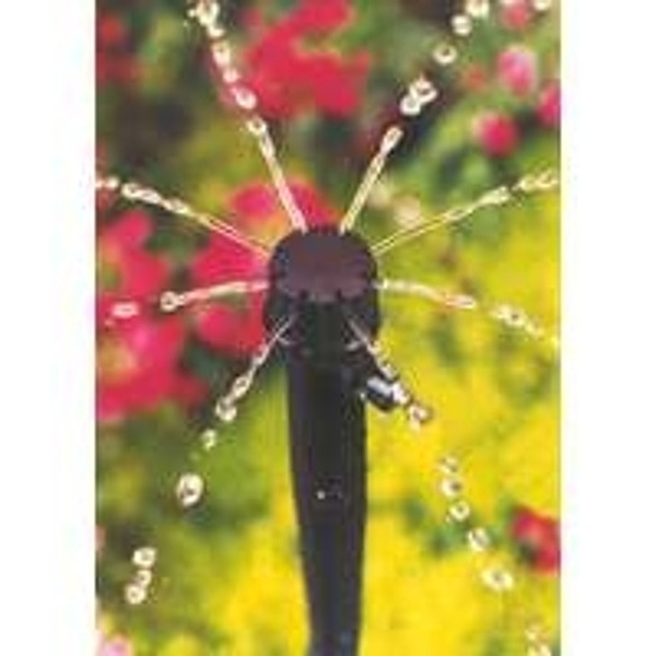 Raindrip 15600UB Stream Spray Bubbler, Adjustable, Black [SKU: ORG5546478]