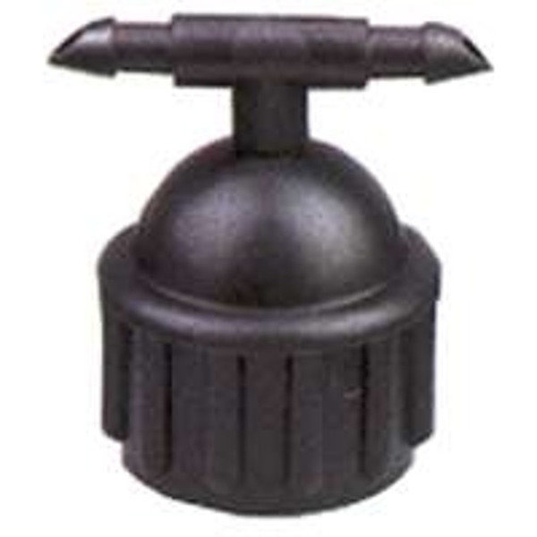 Raindrip 336STUB Riser Adapter, 1/2 x 1/4 in Connection, FPT x Barb, Black/Blue [SKU: ORG6132161]