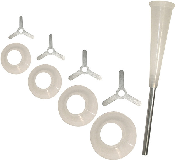 Weston 08-2601 Universal Snack Stick Funnel Kit, Stainless Steel [SKU: ORG2875953]