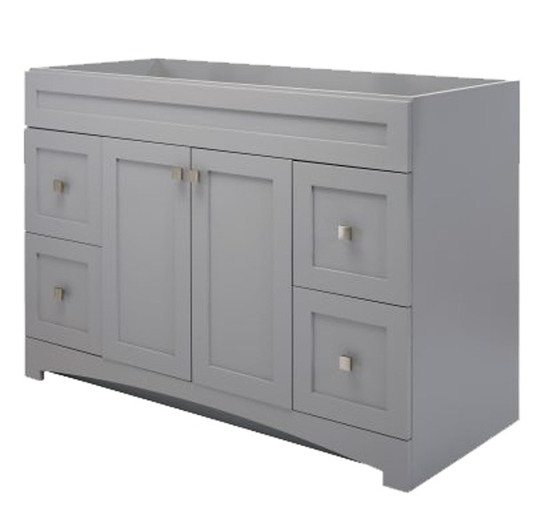 Foremost Monterrey Series MXGV4821 Vanity, Cool Gray, 4-Drawer [SKU: ORG0422931]