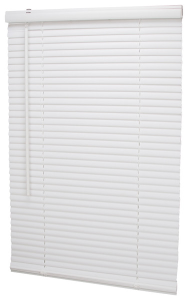 Simple Spaces PVCMB-0A Blind, 42 in L, 23 in W, Vinyl, White [SKU: ORG0544148]
