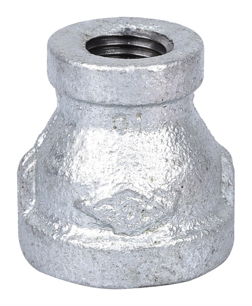 ProSource 24-1/2X1/4G Reducing Pipe Coupling, 1/2 x 1/4 in, Threaded, Malleable Steel, SCH 40 Schedule [SKU: ORG6102867]