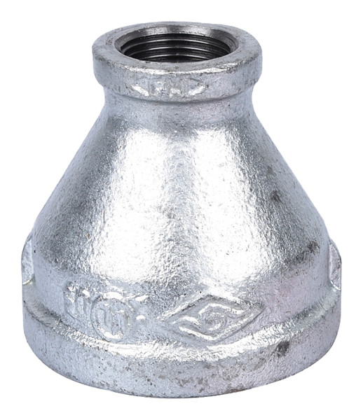 ProSource PPG240-50X20 Reducing Pipe Coupling, 2 x 3/4 in, Threaded, Malleable Steel, SCH 40 Schedule [SKU: ORG6102974]