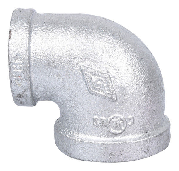 ProSource 2B1X3/4G Pipe Elbow, 1 x 3/4 in, Female, 90 deg Angle, Steel, SCH 40 Schedule, 300 psi Pressure [SKU: ORG6100929]