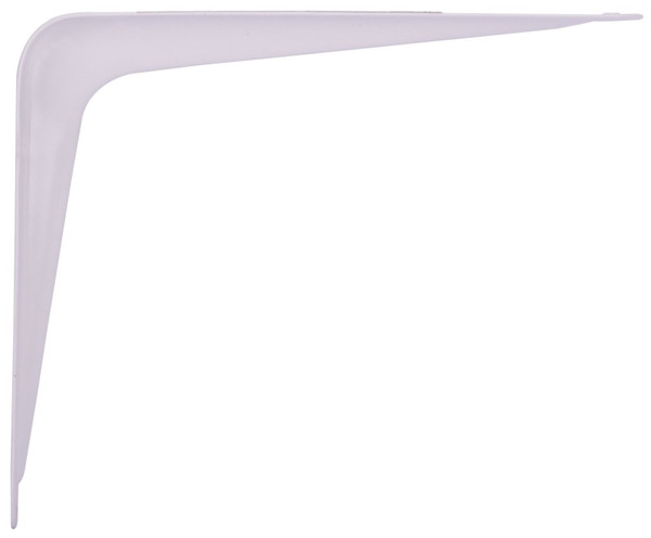 ProSource 21137PHL-PS Shelf Bracket, 40 lb/Pair, 5 in L, 4 in H, Steel, White [SKU: ORG1559939]