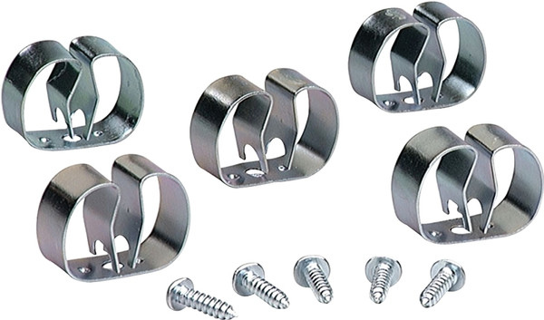 CRAWFORD 13200 Grip Clip, Small, Steel, Silver, For: Brooms, Mops, Lawn and Garden Tools [SKU: ORG5960935]