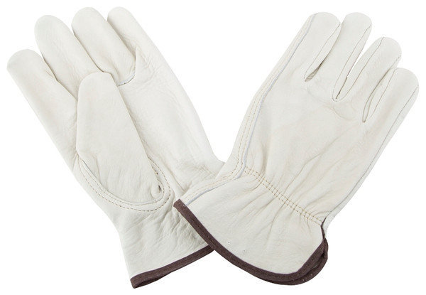 Diamondback GV-DK603/B/M Driving Gloves, Men's, M, Keystone Thumb, Elastic Cuff, Grain Leather [SKU: ORG6007181]