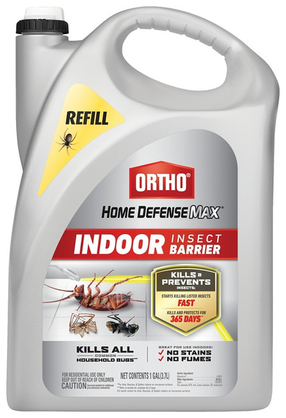 Ortho Home Defense Max 0203205 Insect Barrier Refill, Liquid, Spray Application, 1 gal [SKU: ORG9835422]