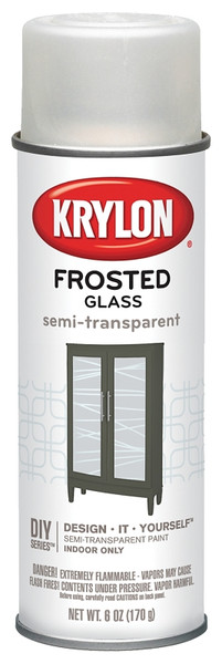 Krylon K09040 Spray Paint, White, 6 oz, Aerosol Can [SKU: ORG5752902]