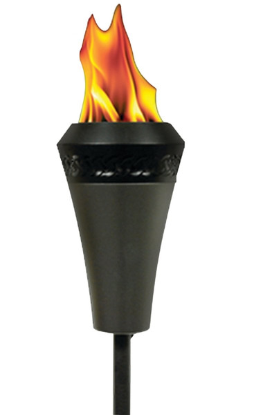 TIKI 1111033 Flame Torch, 66 in H, Metal [SKU: ORG1065796]