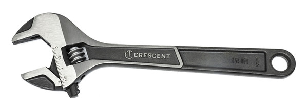Crescent ATWJ210VS Adjustable Wrench, 10 in OAL, 1-5/16 in Jaw, Alloy Steel, Black Phosphate [SKU: ORG7399488]