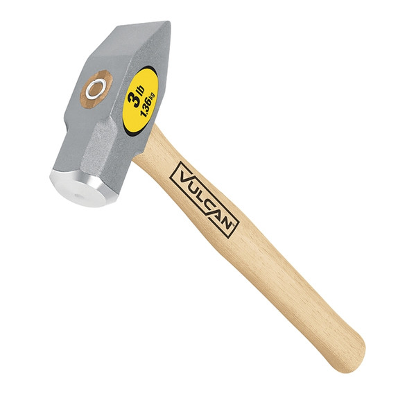 Vulcan 34516 Hammer, 3 lb Head, Cross Pein Head, Steel Head [SKU: ORG6246466]
