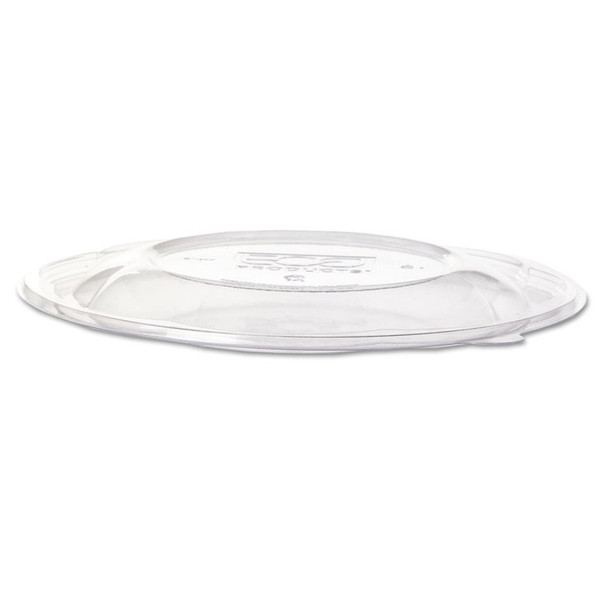 Salad Bowl Lids, Lids for 64 oz Squat Salad Bowls, 9.5" Diameter, Clear, Plastic, 300/Carton [SKU: ECOEPSBS64LID]