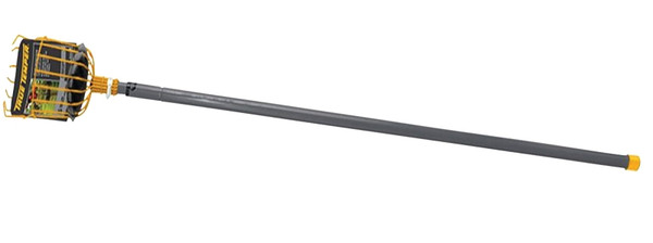 TRUE TEMPER 2324500 Fruit Harvester, <2-1/2 lb Basket, Steel Basket, Aluminum Handle [SKU: ORG6964951]