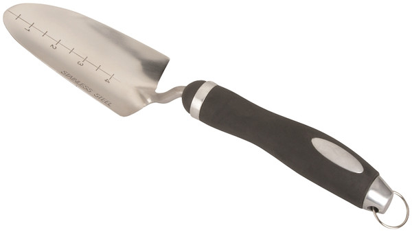 Landscapers Select GT930BS Garden/Transplanting Trowel, 5-1/4 in L Blade, 2-3/4 in W Blade, Stainless Steel Blade [SKU: ORG8546756]