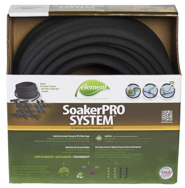 SWAN ELSPAK38100CC Soaker Hose, 100 ft L, Plastic [SKU: ORG6520233]