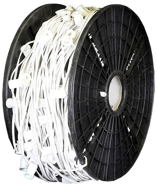 Hometown Holidays C91000WC-12 Cord Light, C9 Lamp, 1000 ft L [SKU: ORG7209430]