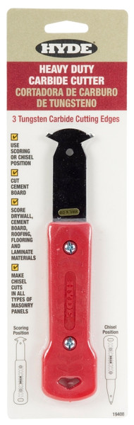HYDE 19408 Cutter, Tungsten Carbide Blade [SKU: ORG7223290]