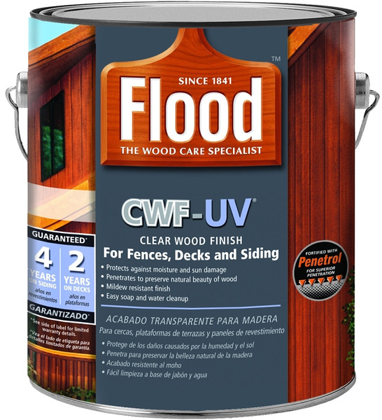 Flood FLD521-01 Wood Finish, Redwood, Liquid, 1 gal [SKU: ORG6866685]