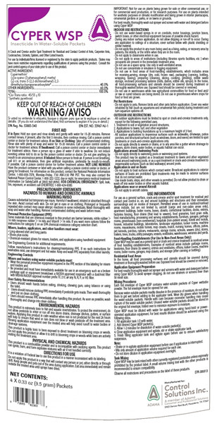 CSI 82300001 Insecticide, Powder, 9.5 g [SKU: ORG9963752]