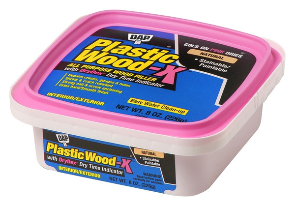 DAP 7079800541 Wood Filler, Paste, Musty, Natural, 8 oz [SKU: ORG8301384]