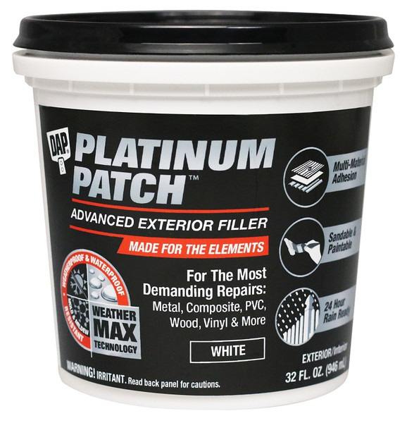 DAP 18787 Spackling Paste, White, 32 oz [SKU: ORG7799042]