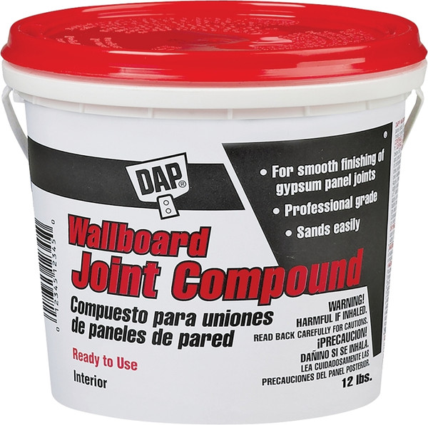 DAP 10102 Joint Compound, Paste, Off-White, 12 lb [SKU: ORG6953079]