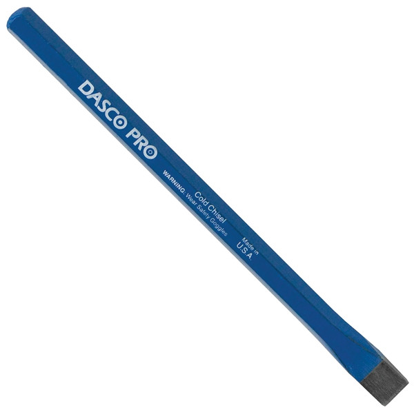 DASCO PRO 402-0 Cold Chisel, 3/8 in Tip, 5-5/8 in OAL, HCS Blade [SKU: ORG6262703]