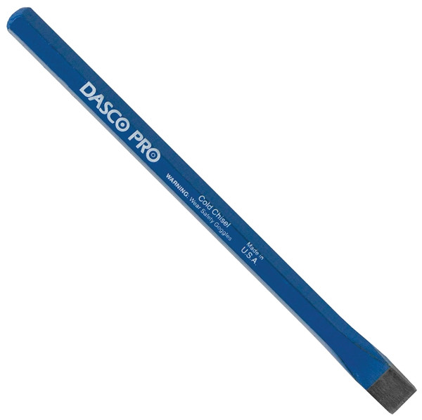 DASCO PRO 405-0 Cold Chisel, 1/2 in Tip, 6-3/8 in OAL, HCS Blade [SKU: ORG6318604]