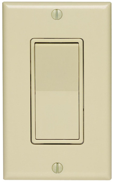 Decora C25-05673-02I Switch Wallplate, Ivory [SKU: ORG4996310]