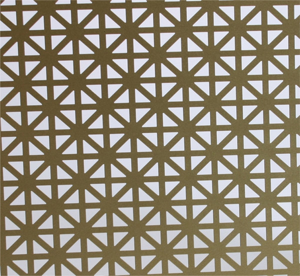 M-D 57141 Decorative Metal Sheet, 36 in W, 24 in L, Union Jack Tread, Aluminum, Albras [SKU: ORG0900571]