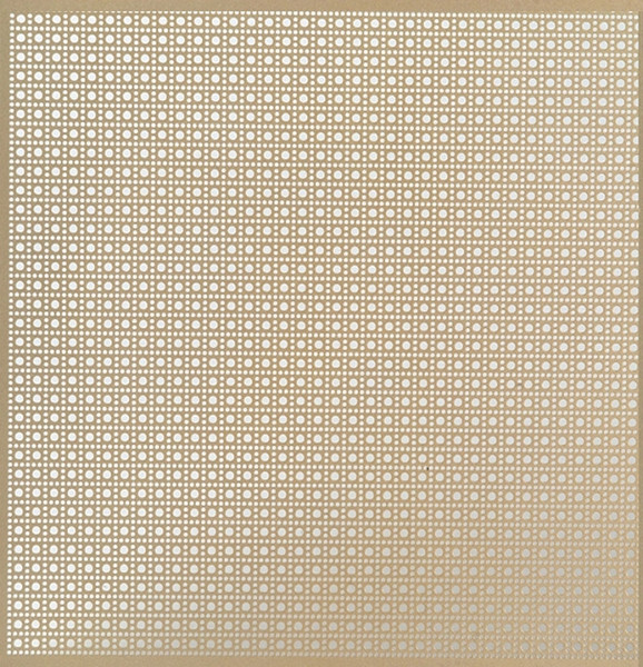 M-D 57125 Decorative Metal Sheet, 36 in W, 24 in L, Aluminum, Albras [SKU: ORG7827231]