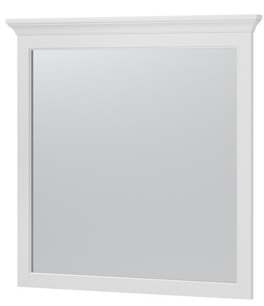 Foremost Hollis Series HOWM3232 Framed Mirror, 32 in L, 32 in W, White Frame [SKU: ORG3393071]
