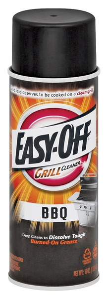 EASY-OFF 6233887981 Barbecue Grill Cleaner, Light Tan/White, 16 oz Aerosol Can [SKU: ORG6179121]