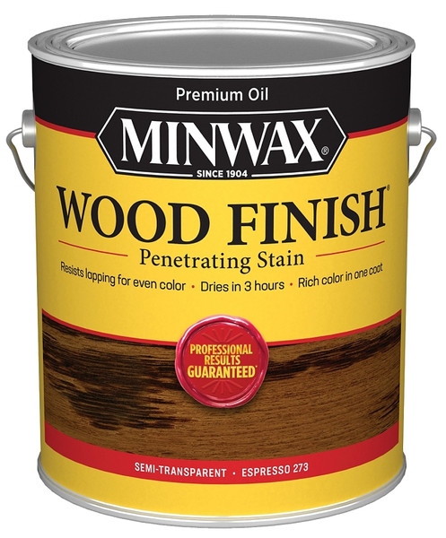 Minwax 710990000 Interior Wood Stain, Espresso, Liquid, 1 gal [SKU: ORG7406457]