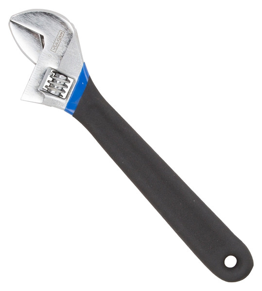 Vulcan JL149103L Adjustable Wrench, 10 in OAL, 1.04 in Jaw, Steel/Vinyl, Chrome, Non-Slip Handle [SKU: ORG8387888]