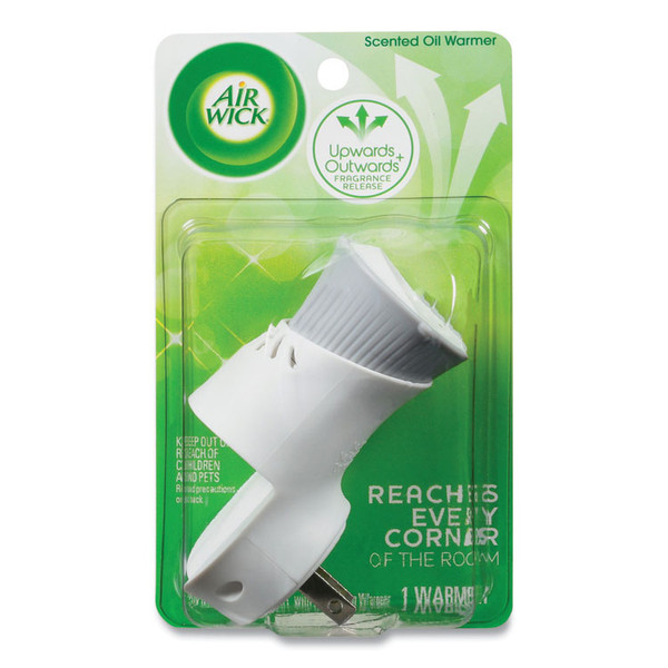 Scented Oil Warmer, 1.75" x 2.69" x 3.63", White/Gray, 6/Carton [SKU: RAC78046]