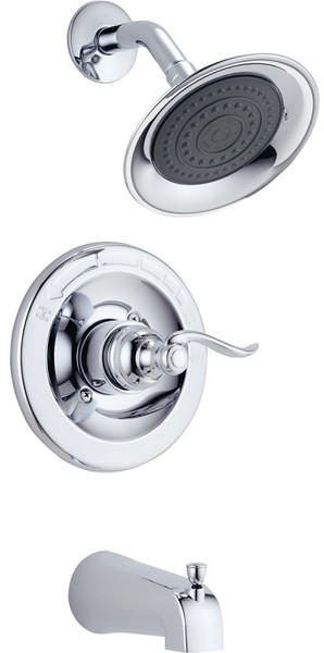 DELTA 144996C Tub and Shower Faucet IPS, IPS, 2 gpm, Chrome [SKU: ORG9374133]